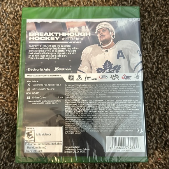 NHL 22, EA Sports, Xbox One, Video Game - Picture 2 of 2